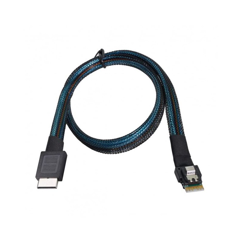 xiwai PCIe PCI Express SFF-8611 4i OcuLink to SFF-8654 Thin
