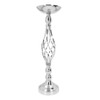Table Candlestick Ornament Iron Twisted Curb Candle Holder Decorative Ornament
