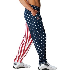 Otomix Men's American Flag USA Baggy Workout Pants X-Large