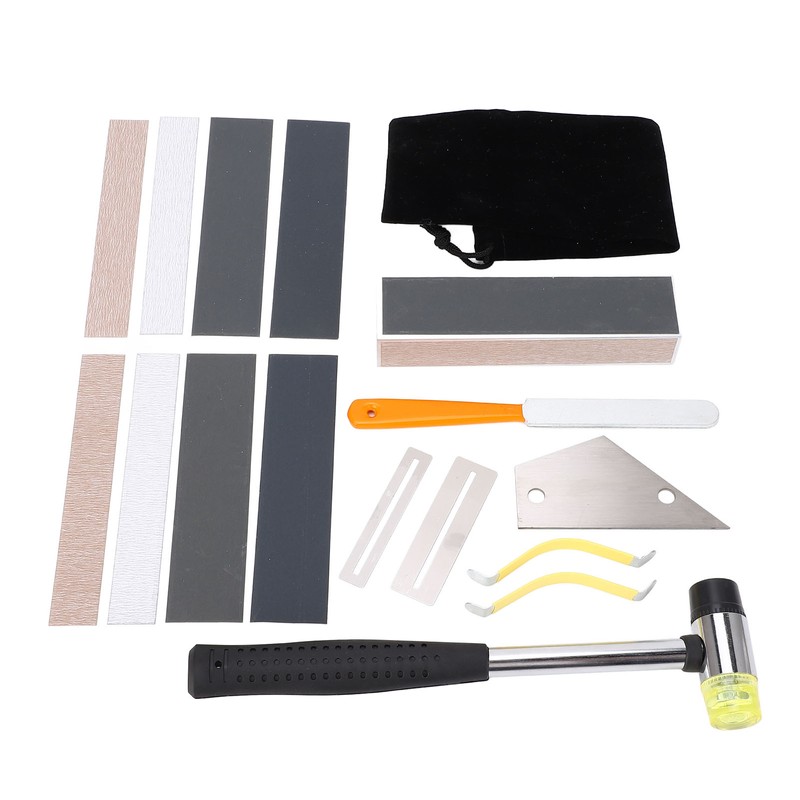 17Pcs Guitar Luthier Tool Set Kit Fret Installation Repair Tools