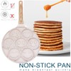 Bobikuke Smiley Face Pancake Pan - 10 Inch Mini Pancakes
