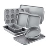 Farberware Nonstick Steel Bakeware Set with Cooling Rack, Baking Pan