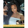 Sunber Bye Bye Knots Curly Glueless Human Hair Wig Pre