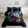 Feelyou Owl Bedding Set Full, Owl Animal Comforter for Kids