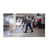 24-Inch Push Broom with Squeegee – Heavy-Duty Steel Handle for