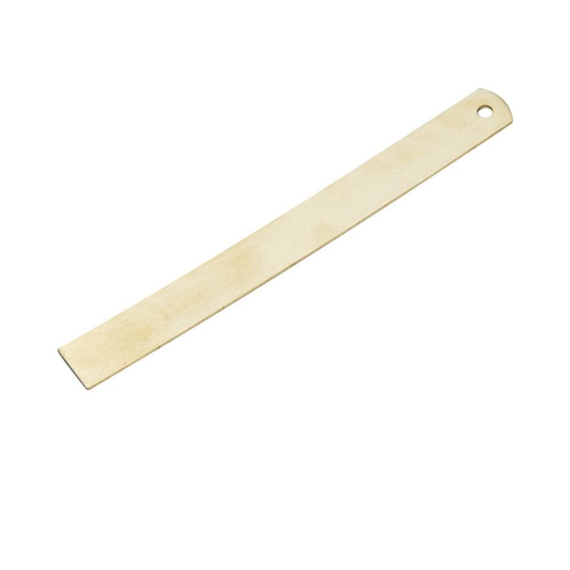 STOBOK 2pcs Vintage Brass Ruler Double Scale Straight Rulers Brass