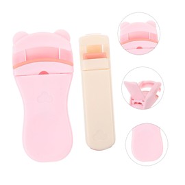 OHPHCALL 4pcs Cat Claw Eyelash Curler Wide Local Lash Clips Makeup Tools for Portable Travel