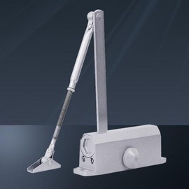 Door Closer, Stopper & Lock for Entrance & Fire Doors - Automatic Self-Closing | Window Safety Wire Fixed 061 - Medium