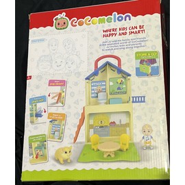 Jazwares, LLC CoComelon's Pop N' Play House Transforming Playset | 7 Pcs Toy NEW