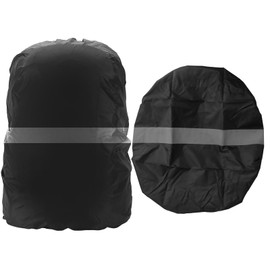 Anseom Waterproof Backpack Cover, Rucksack Rain Cover Rucksack Waterproof Cover Backpack Cover Waterproof Rucksack Cover for Outdoor Hiking Riding (L: 55-65L)