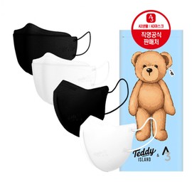 A3 100 sheets of Teddy's big three-dimensional cool mask / 테디 얼큰이 새부리형 특대형 입체형 쿨마스크 100매