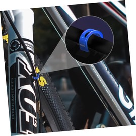 Gatuida Pcs Bike Cable Buckle c Clip Buckle for Road Folding Bikes Aluminum Cable Guide Housing Clamp