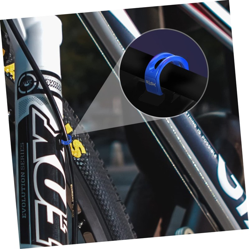 Gatuida Pcs Bike Cable Buckle c Clip Buckle for Road