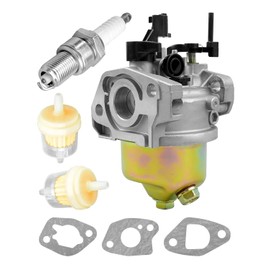Carburetor Fit for Craftsman M215 12AVB2M5791 21" Walk Behind Mower, Carb Tune Up Kit with Fuel Filter Spark Plug Gaskets