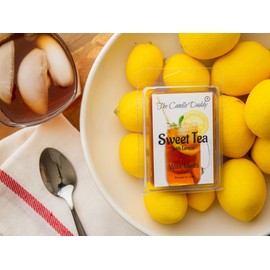 Sweet Tea - Fresh Brewed Southern Sweet Tea Scented Melt- Maximum Scent Wax Cubes/Melts- 1 Pack -2 Ounces- 6 Cubes Gift for Women, Men, BFF, Friend, Wife, Mom, Birthday, Sister, Daughter, Long Lasting
