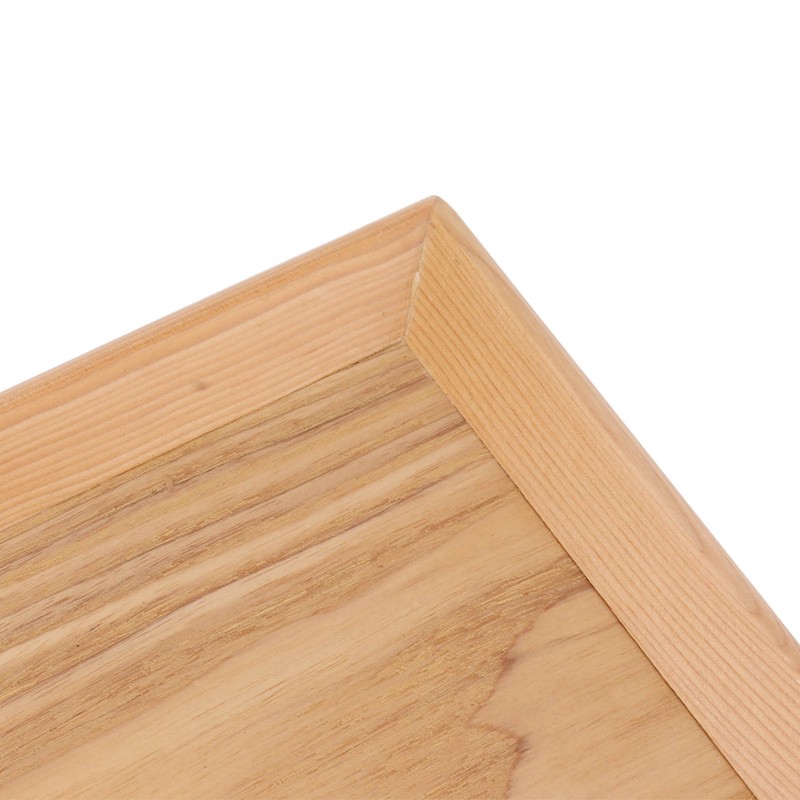 Rectangle Wood Tray Multifunctional Serving Tray for Fruit Food Pizza