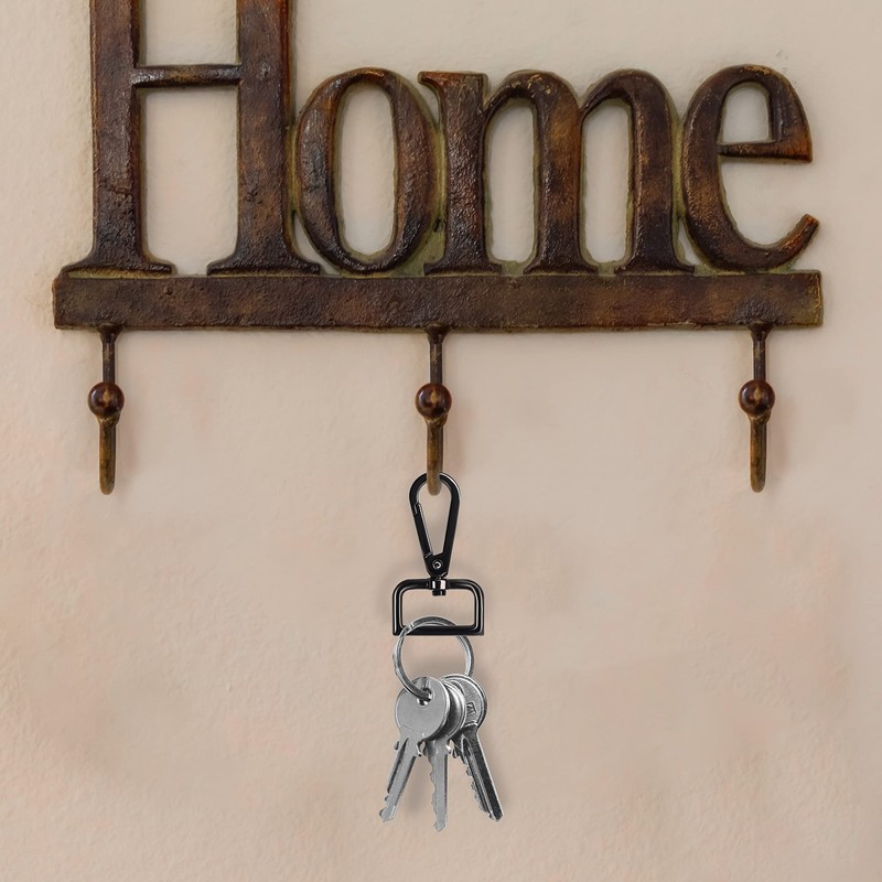 Belle Vous Various Metal Carabiner Key Ring Hooks with D