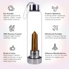 SAOI Crystal Water Bottle - Tiger Eye - Natural Wellness