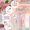 Qrhky 86PCS Acrylic Bookmark Blanks Kit, 20 Sublimation Bookmarks with