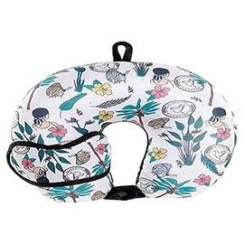 Home Decor Cervical Dkd Travel Pillow (30 x 30 x 10 cm) (Pack of 2)