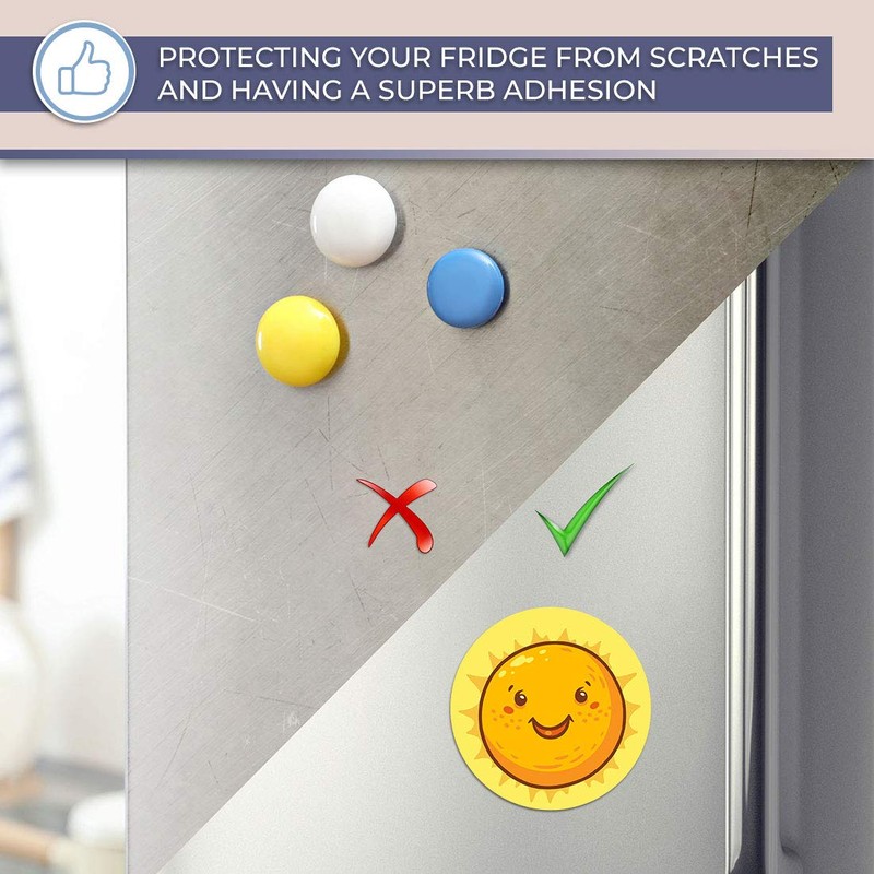 Destination Vinyl ltd Magnet for Refrigerator, Fridge - Cute Sun