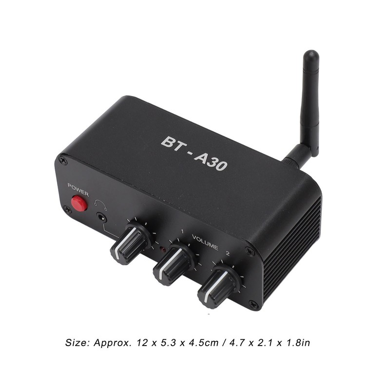 Bluetooth Sound Preamplifier 20dB Dual Op Amp NE5532 Stereo Preamp