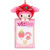Sanrio 290467 My Melody Clear Case with Mascot (Strawberry Newspaper