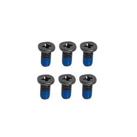 HSSDTECH Case Back Screw for Dell Alienware M15 R5 R6 R7 M16 R1 M18 R1 R2 Black Base Screws One Set of 6 without Solution Screws