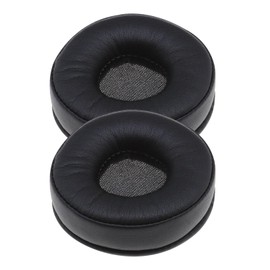 1 Paar Ersatz-Ohrpolster aus Protein Leder, Ohrpolster, kompatibel mit Jabra Move kabellose Kopfhörer, einfach zu installieren, Schwarz