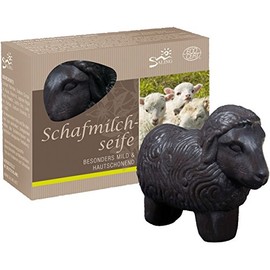 Saling Naturprodukte Sheep's Milk Soap "Black Sheep" (85 g)