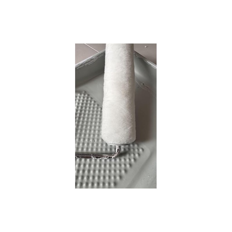 Edward Tools 9” Paint Roller Frame – 4-Wire Steel Cage,