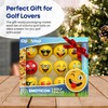 Oji Moji Premium Emoticon Golf Balls, Unique Professional Practice Golf