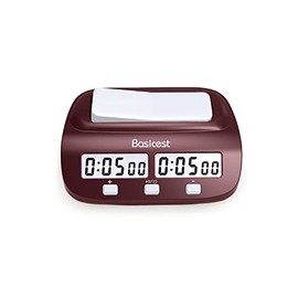 Basicest Digital Display Chess Clock, Suitable for Shogi, Go and Chess Games, Can Be Used for Down and Mount Up Timers