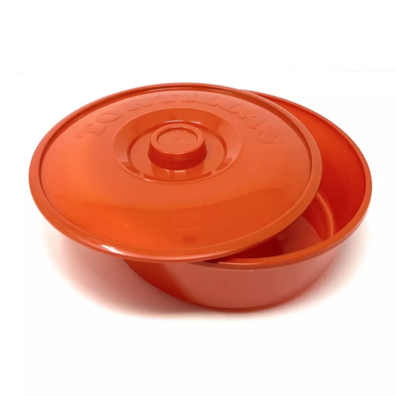 GODAGE Tortilla and Pancake Warmer with Lid, 8.5 x 2.75