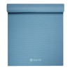 Gaiam Classic Solid Colour Yoga Mat 5mm (Various Colours), Blue