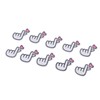 30Pcs Gesture Patches Love Heart Design Premium Cotton Strong Adhesion