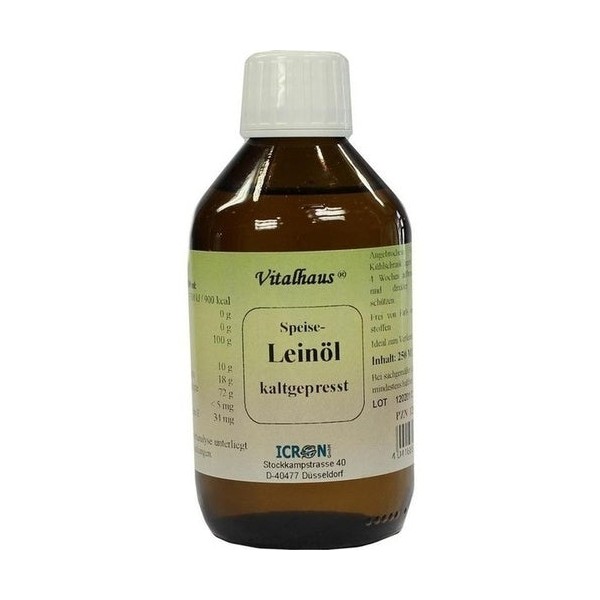 Vitalhaus Cold-pressed Linseed Oil 250 ml
