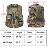 cocoFleur Men's Outdoor Fishing Vest Tactical Camo Mesh Vest with