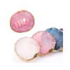 Lumina D Round Nail Art Photo Prop Crystal Marble Gemstone Palette 4 Types to Choose from / Nail Palette - 0 3