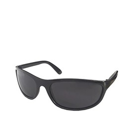 T2 Style Sunglasses, Black Frame / Smoke Lens