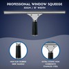 Avern Professional Window Squeegee Stainless Steel Wiper With Big 30cm/12inch