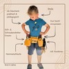 Little Makers Children's Tool Belt - Adjustable Belt with Tool