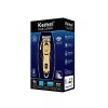 Kemei Golden Cordless Professional Hair Clippers Hair Trimmer For Men