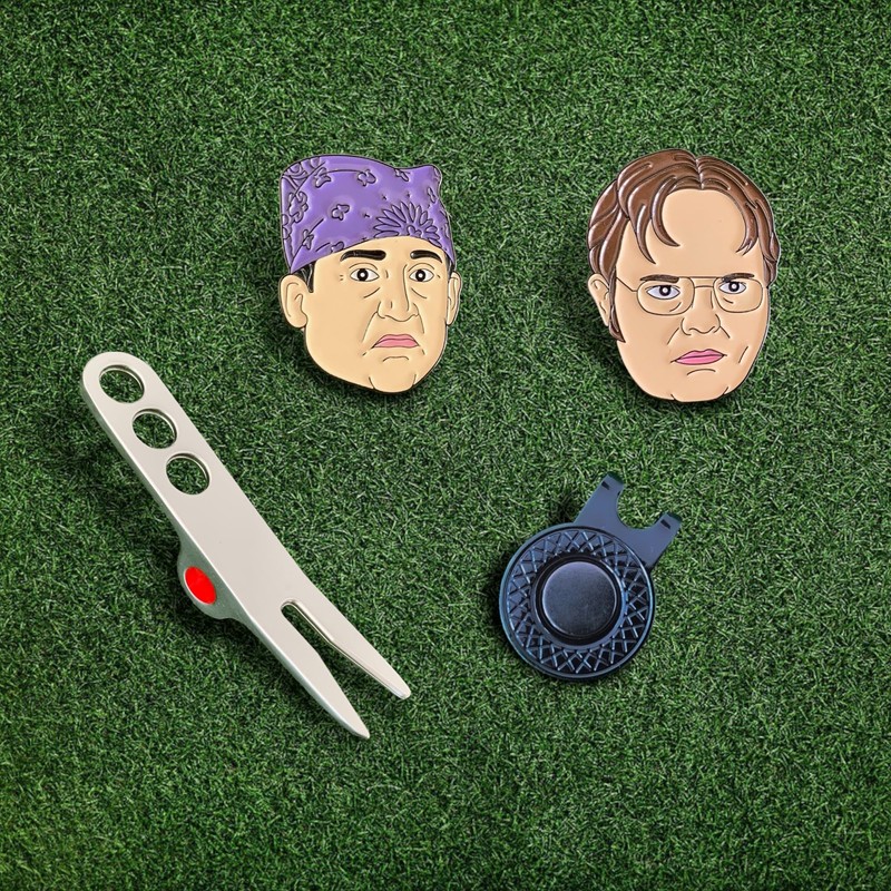 Scotty Divot Tool and Ball Marker Set - Office -