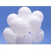 30 Pack 12" Round Balloons Standard White 30cm White Balloons