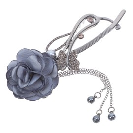IWOWHERO Unique Floral Hair Accessories For Design Hair Claw Clip Alloy Non-fading Hair Ornament Floral Hair Accessories