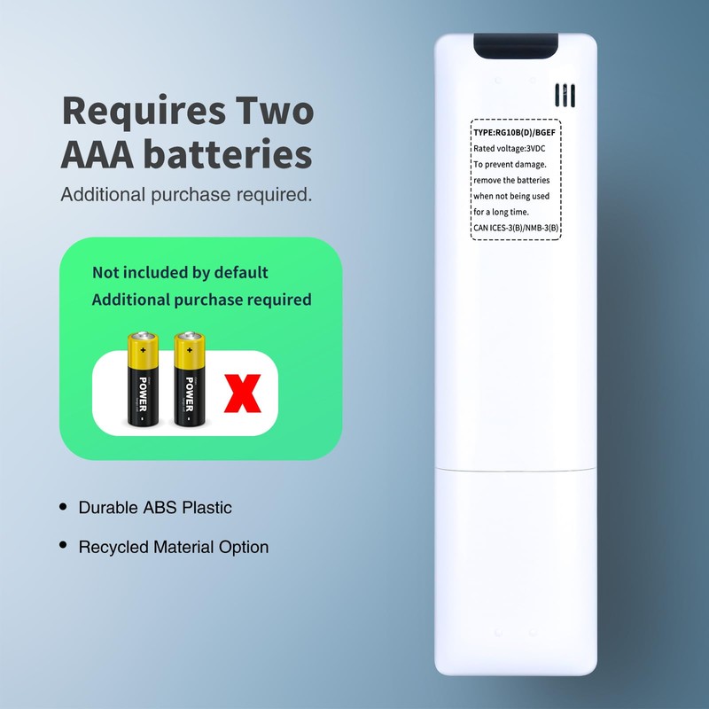 PZL New AC RG10B(B2)/BGEF RG10B(B)/BGEF Replacement Remote Control for Midea