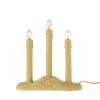 Creative Hobbies 3 Light Electric Candolier Indoor Christmas Candle Lamp