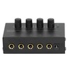 HA400 Ultra Compact 4 Channel Stereo Headphone Amplifier Low Noise