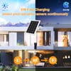 6W Solar Panel for Security Camera, Compatible withArlo Essential 2K